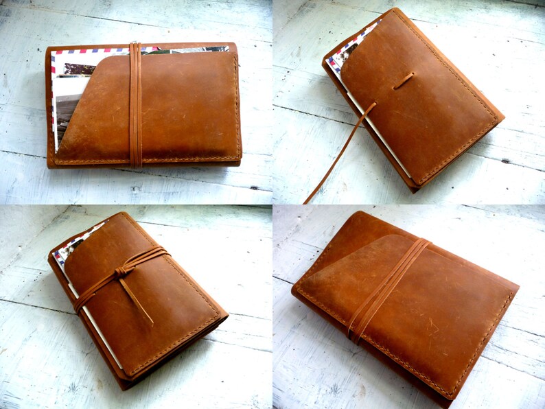 Large moleskine cover. Moleskine leather case. Travel journal Etsy