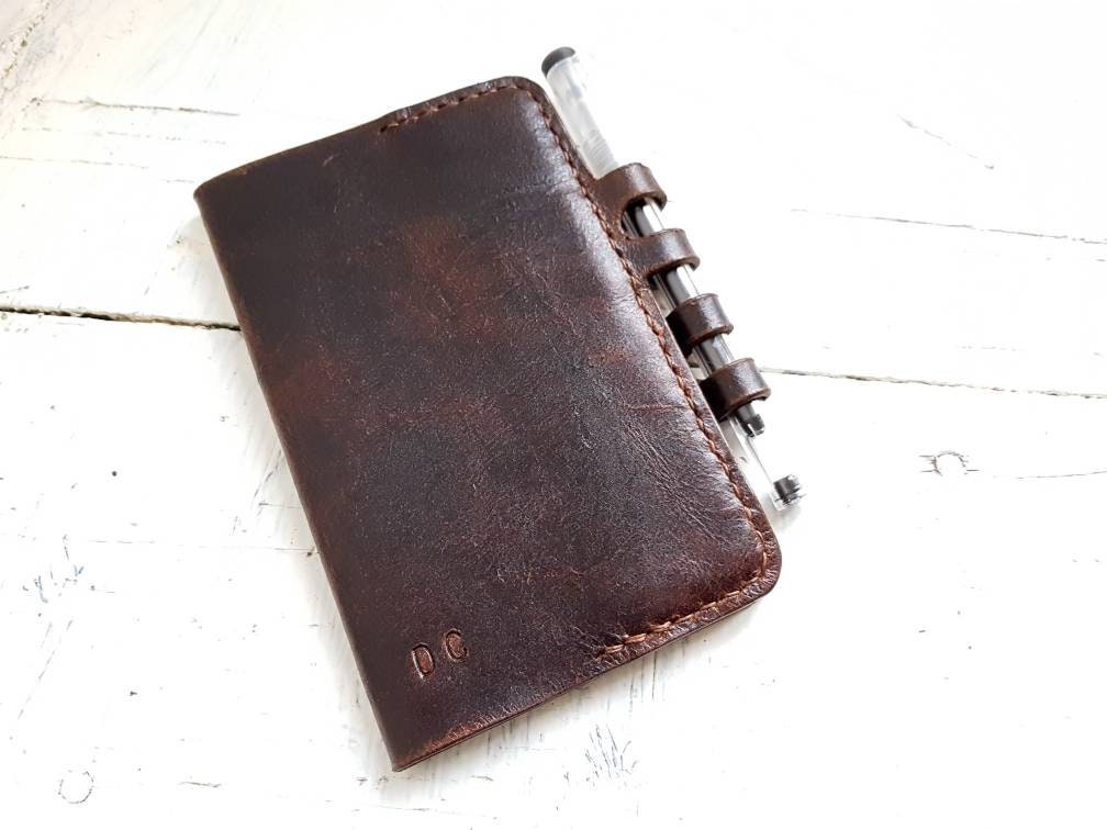 Leather moleskine cover, moleskine cahier, leather cahier cover, pocket  moleskine leather cover, notebook cover