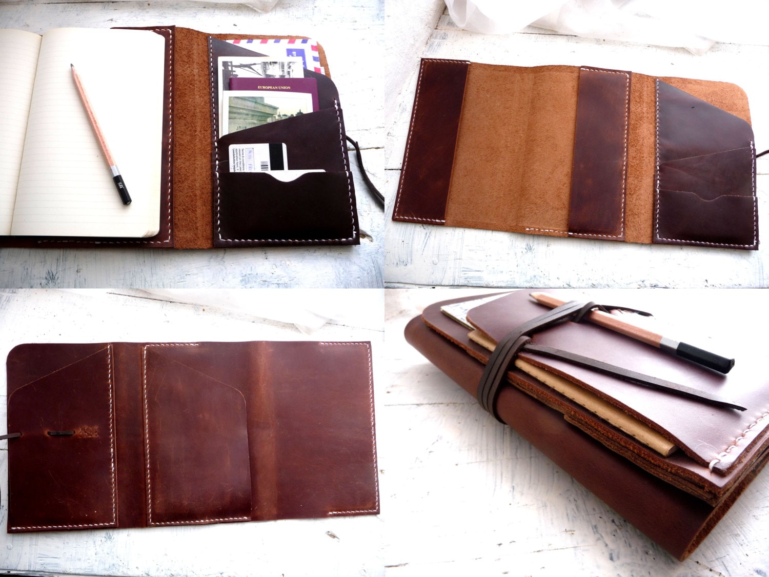 RESERVED***** Refillable leather Journal. Moleskine leather case