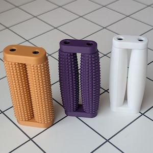 Liten Fidget Roller - Slät eller Spiky med Tysta Lager och Helmetall Invändigt