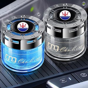 Adorno de gel perfumado para coche Maserati, fragancia para el interior del automóvil, desodorizante para el salpicadero.