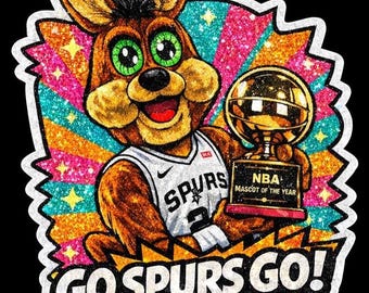 Go SPURS Go Coyote sticker