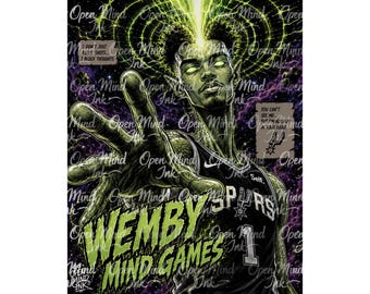 Wemby MIND GAMES! sticker.