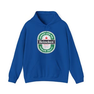 Bluza z kapturem z logo Heineken | Bluza z kapturem z grafiką browaru zdjęcie 10