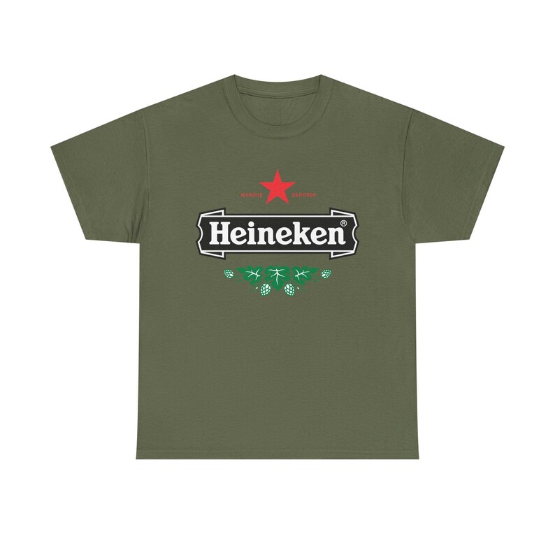 Heineken Logo T-Shirt | Biermarke T-Shirt Bild 5