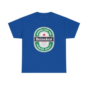 Koszulka z logo Heineken | Koszulka z grafiką marki piwa zdjęcie 9