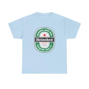 Koszulka z logo Heineken | Koszulka z grafiką marki piwa zdjęcie 7