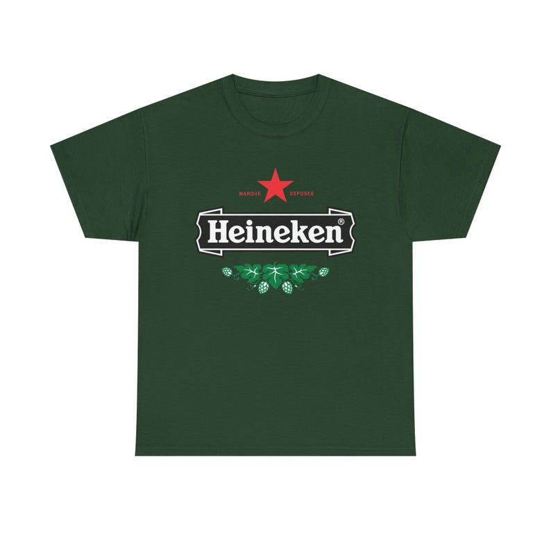 Heineken Logo T-Shirt | Biermarke T-Shirt Bild 6
