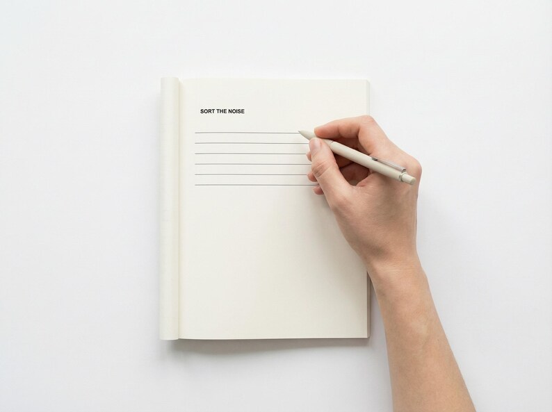 Mental Reset Workbook for Overwhelmed Minds | ADHD Friendly Planner PDF | Decision Fatigue Reset | Printable Clarity Journal image 3