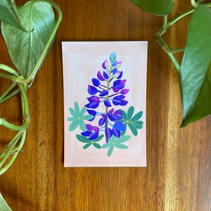 Wildflower Postcard Set, 10 Postcards, Floral Stationery Set, Gifts for Friends, Mountain Bluebells Artwork, Mini Art, Fireweed Illustration image 6