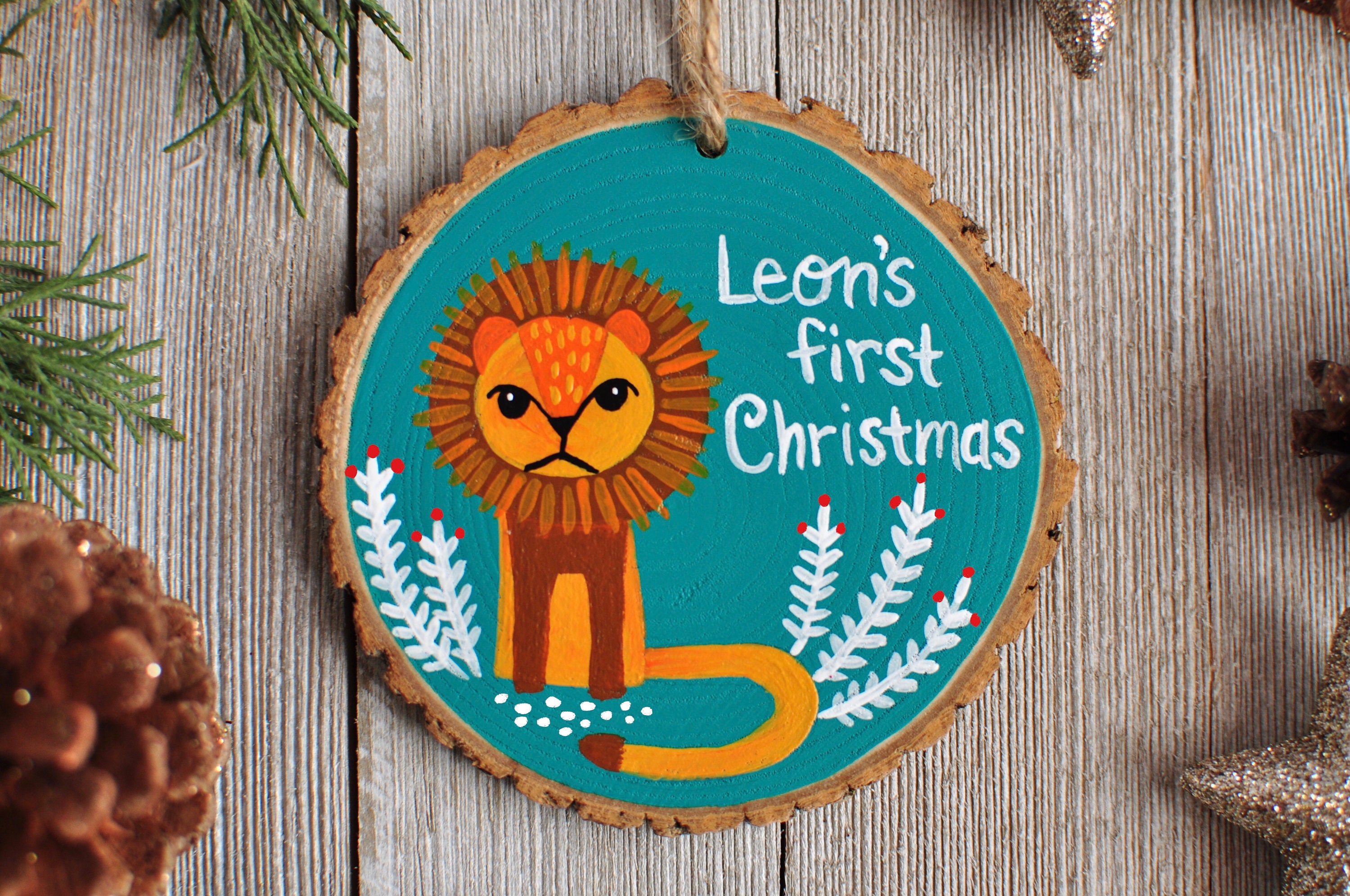 Kids Christmas Ornament Personalized Gifts for Kids Baby Etsy