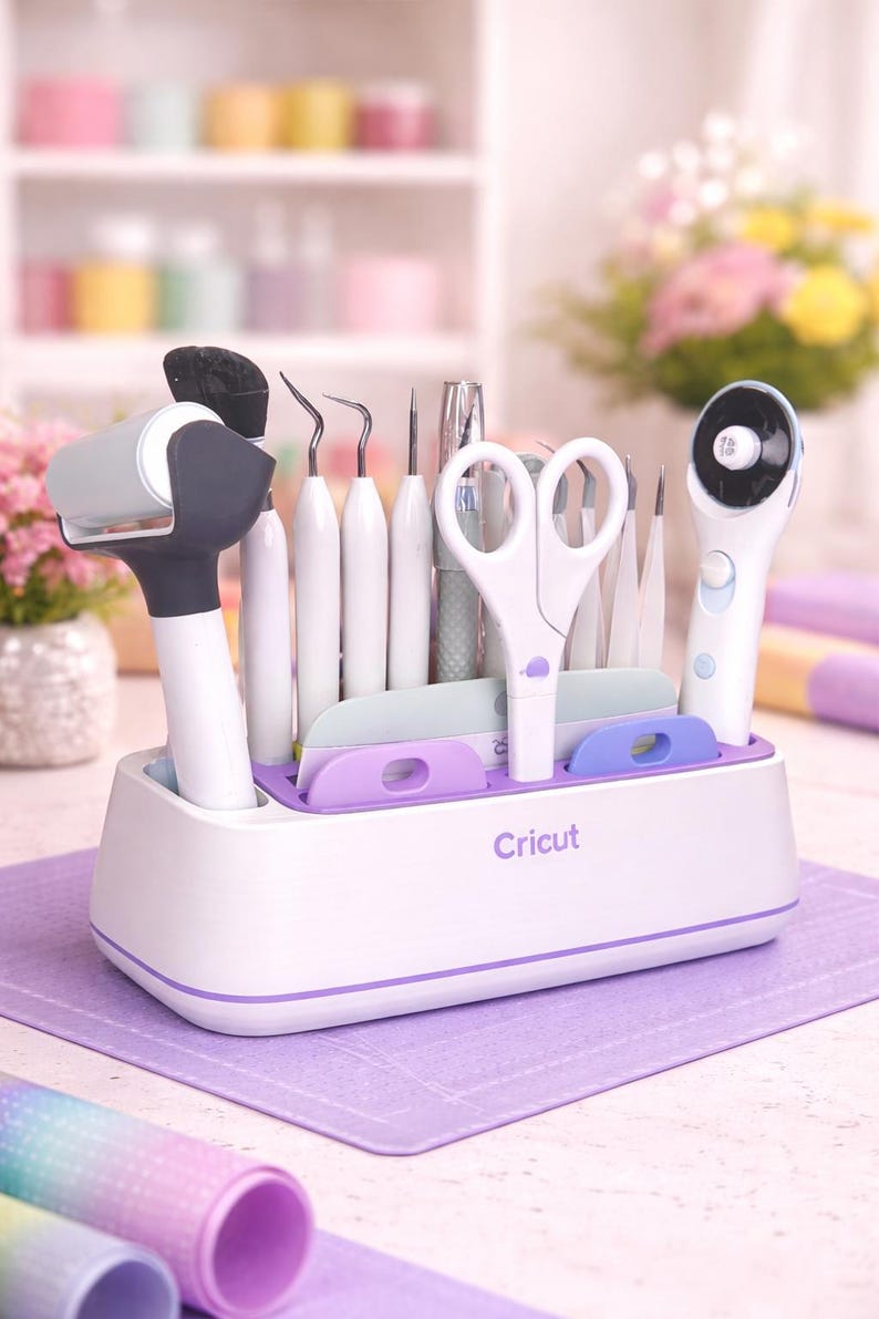Cricut Tool Organizer | Craft Desk Organization | 3D Printed Workspace ...