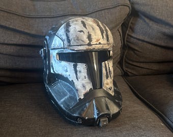 Clone Commando Scorch Helmet - Republic Commando Appearance (Weathered)