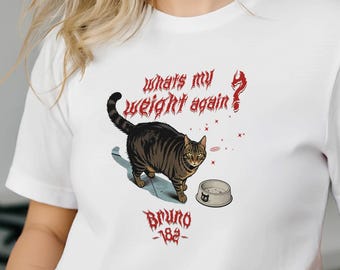 Camiseta divertida de gato | Para dueños de gatos | Bella+Canvas 3001 | Regalo para amantes de los gatos