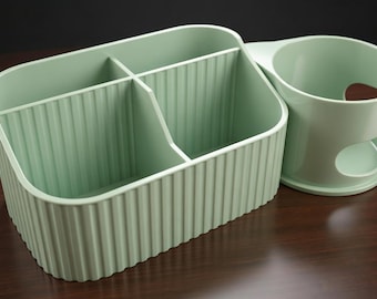 3D Printed Desk Organizer with Cup/Mug Holder