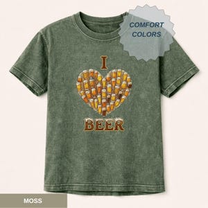 Western Beer Shirt, Western Graphics Tee, Coors Beer Shirt, Modelo Beer Shirt, Wildwest Shirt, I Love Guinness Tee, Groomsman Gift, Tee image 7