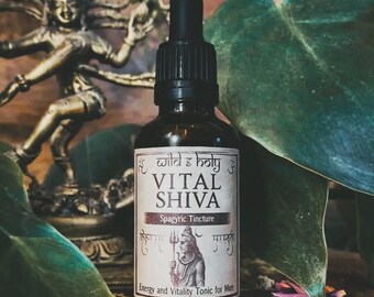 Tintura espagírica de mezcla de hierbas VITAL SHIVA - Apoyo para hombres 30 ml