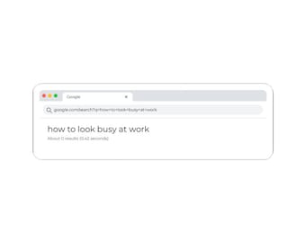 Comment avoir l'air occupé au travail Recherche dans le navigateur, Sticker Google drôle, Sticker compatible, Sticker vinyle drôle pour ordinateur portable