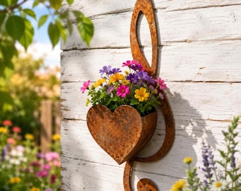 Ceramic Wall Planter | Indoor Outdoor Hanging Pot