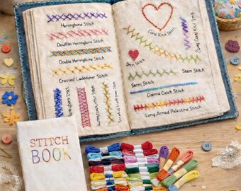 Stickmuster-Kit für Anfänger, DIY Handstich-Übungsleitfaden