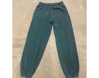 Vintage Levi's Jogginghose Herren M Grün Joggers Kordelzug Bestickt A0937-0024