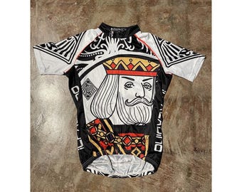 ilpaladino Cycling Jersey Poker King Pattern Sz XS