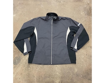 FootJoy DryJoys HydroLite Rain Jacket Mens XL Gray Black Waterproof Golf FJ