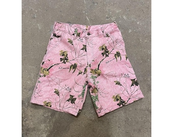Carhartt RealTree Pink Camouflage Carpenter Y2K Shorts NEW Sz 30, 32, 34, 36