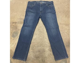 Carhartt Jeans Mens 40x32 Blue Rugged Flex Relaxed Fit Straight Leg Stretch