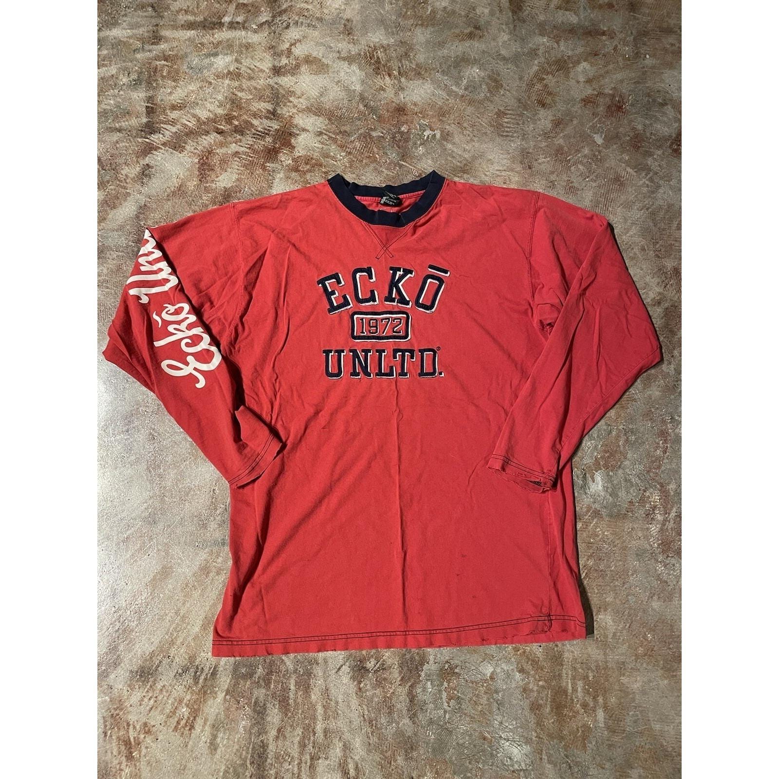 Ecko red shirt - Etsy 日本