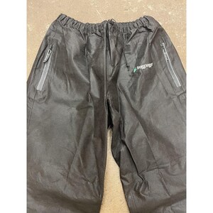 Frogg Toggs Pants Mens XL Waterproof Rain Zip Pockets Zippered Legs PS83172-01 image 4