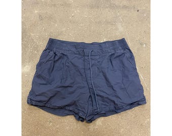 Columbia Sportswear Lightweight Activewear Drawstring Navy Shorts Sz S x 4L