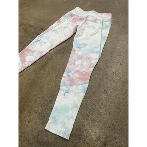FP Movement Leggings Womens XS Multicolor Tie Dye High Rise Ankle Yoga Athletic image 8