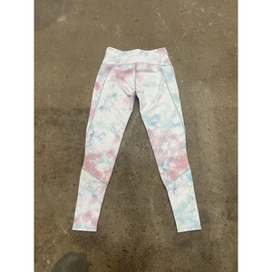 FP Movement Leggings Womens XS Multicolor Tie Dye High Rise Ankle Yoga Athletic image 6