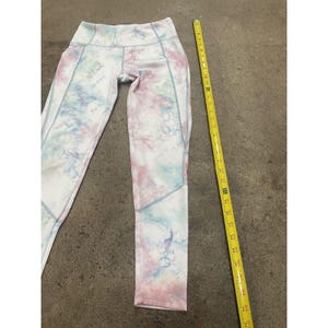 FP Movement Leggings Womens XS Multicolor Tie Dye High Rise Ankle Yoga Athletic image 15