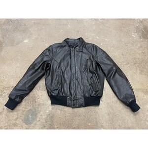 Reed Sportswear Leather Jacket - Etsy