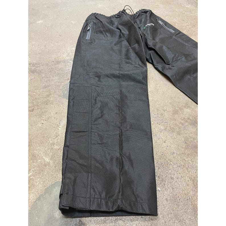 Frogg Toggs Pants Mens XL Waterproof Rain Zip Pockets Zippered Legs PS83172-01 image 2