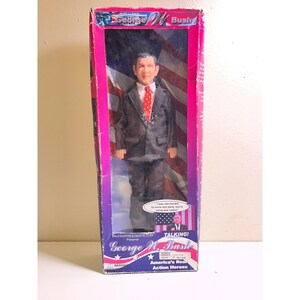George W Bush Talking Doll - Etsy