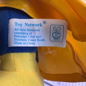 Toy Network 14" Woody Woodpecker Firefighter Plush Yellow 2003 Vintage Toy Bild 5