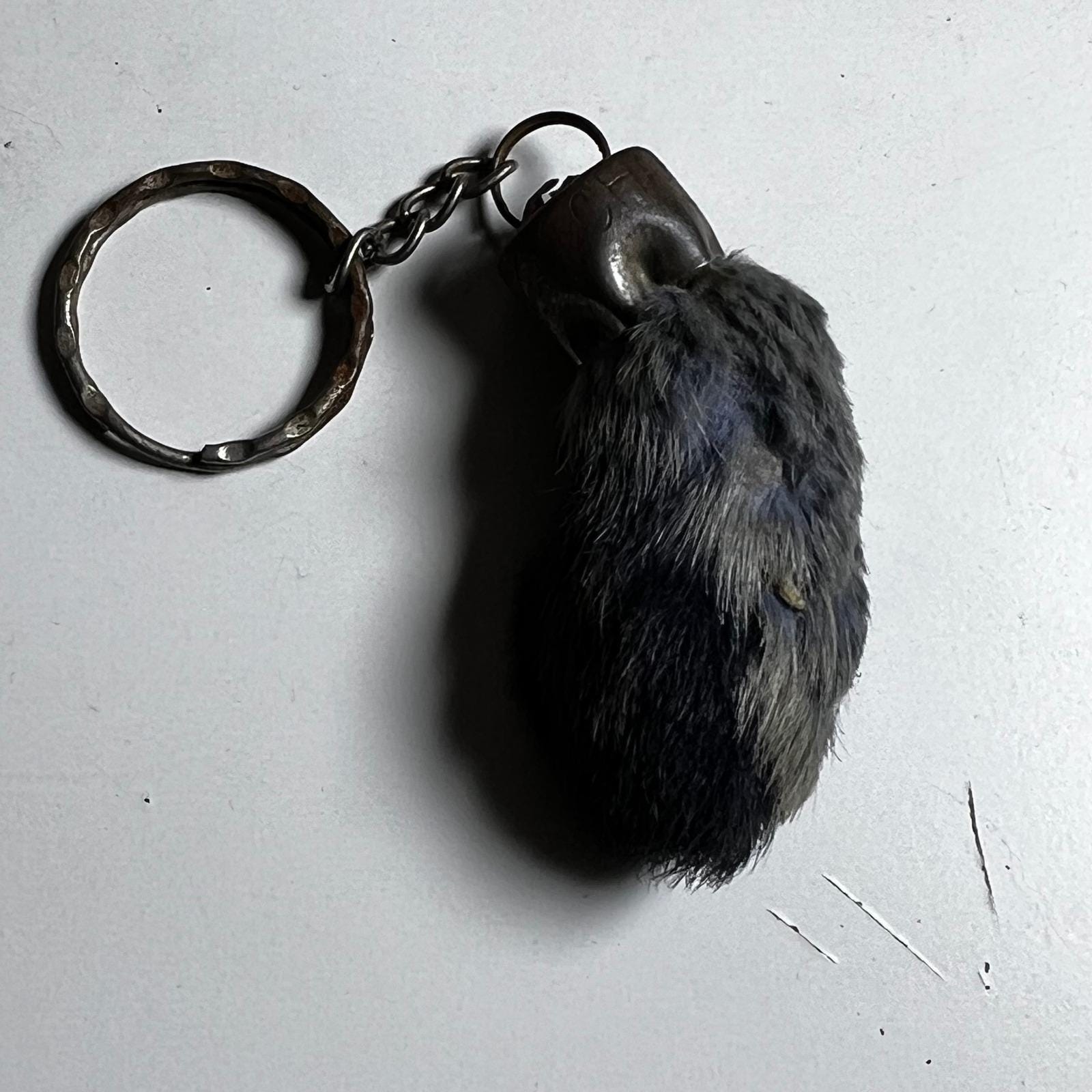 Vintage Rabbits Foot Keychain - Etsy
