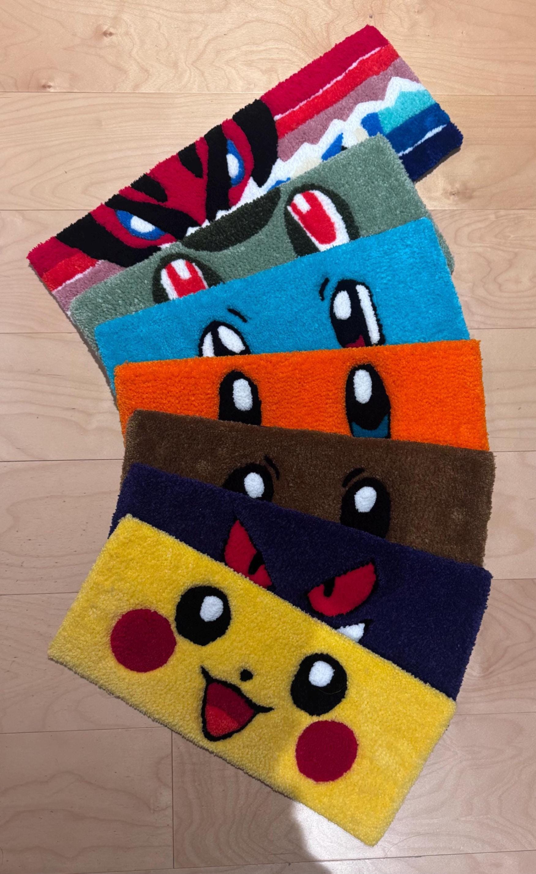 Pikachu rug - Etsy 日本