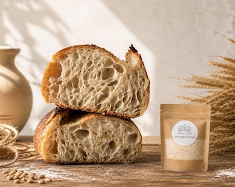 100 year old organic dried Sourdough starter | wheat, rye or spelt | French heritage culture