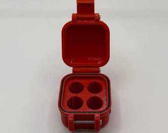 3ml Vial Storage Box – Durable PETG Organizer with TPU Gasket, Multiple Colors