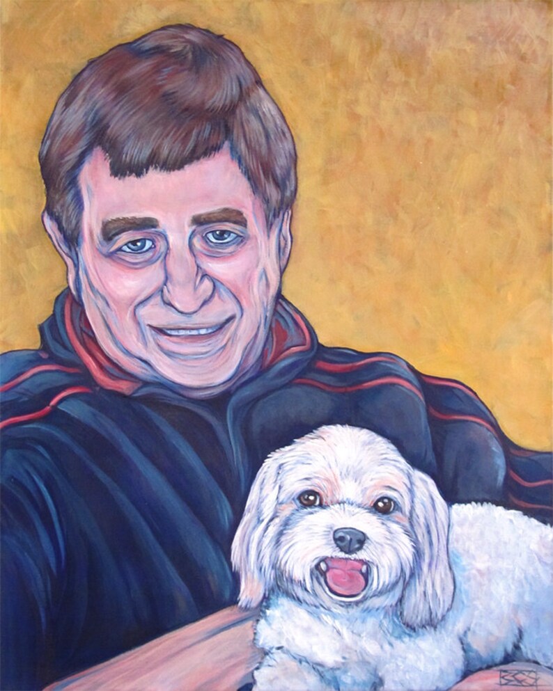 8 x 10 Custom Pet Portrait