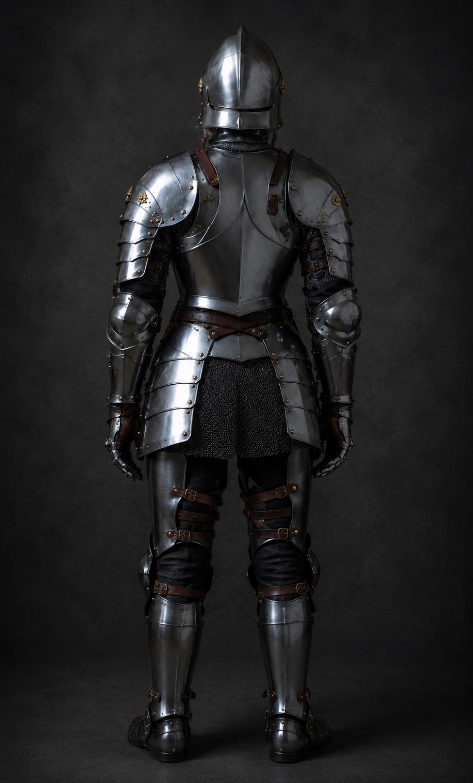 Gothic Knight Full Body Armor Suit – Medieval Steel Plate Armor ...