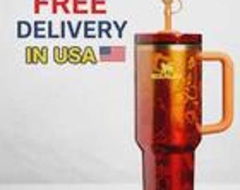The Stanley 1913 x KAROL G 40 oz Quencher H2.O FlowState Tumbler