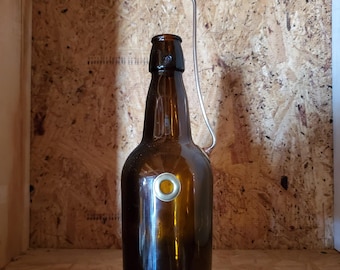 Brown Bottle Incense Burning Apparatus