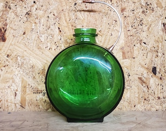 Green Glass Incense Burner