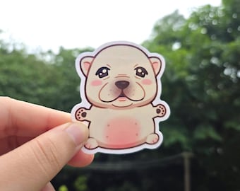 Pibble dog vinyl sticker