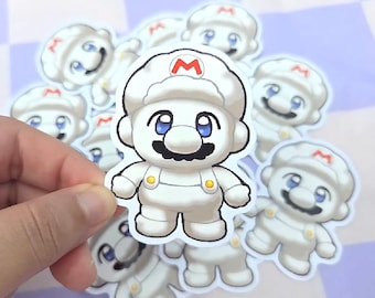 Moldy plushie vinyl sticker